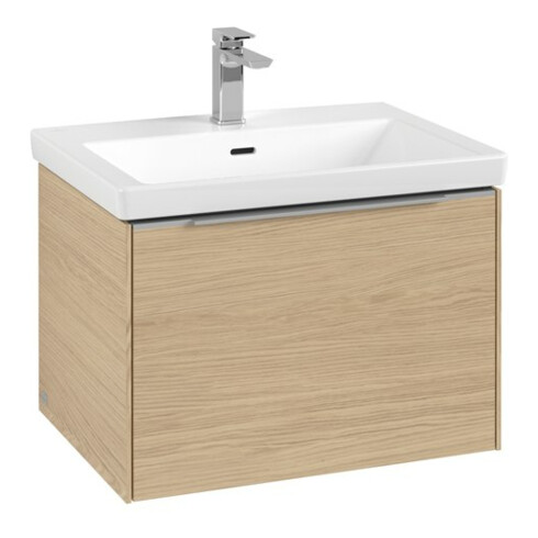 V&B Waschtischunterschrank Subway 3.0 62,2x42,9x47,8cm, o LE/Gr AL gl, Nord Oa