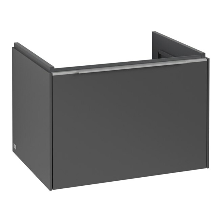 V&B Waschtischunterschrank Subway 3.0 62,2x42,9x47,8cm, o LE/Gr Alu gl, graph.
