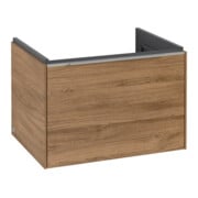 V&B Waschtischunterschrank Subway 3.0 62,2x42,9x47,8cm, o LE/Gr Alu gl, Kan Oa-3