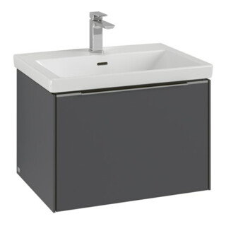 V&B Waschtischunterschrank Subway 3.0 62,2x42,9x47,8cm, o LE/Gr mon., graph.