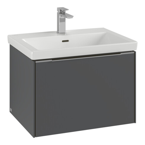 V&B Waschtischunterschrank Subway 3.0 62,2x42,9x47,8cm, o LE/Gr vo bla, wine r