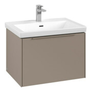 V&B Waschtischunterschrank Subway 3.0 62,2x42,9x47,8cm, o. LED/Gr monochr, Tau