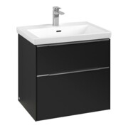 V&B Waschtischunterschrank Subway 3.0 62,2x57,6x47,8cm, m LE/Gr AL g, volc bla-4