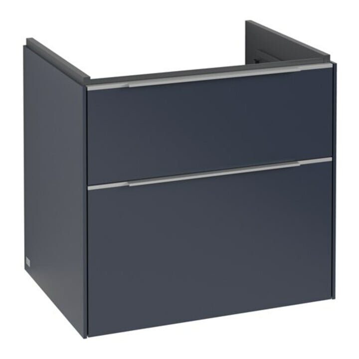 V&B Waschtischunterschrank Subway 3.0 62,2x57,6x47,8cm, m LE/Gr AL gl, Mar bl.