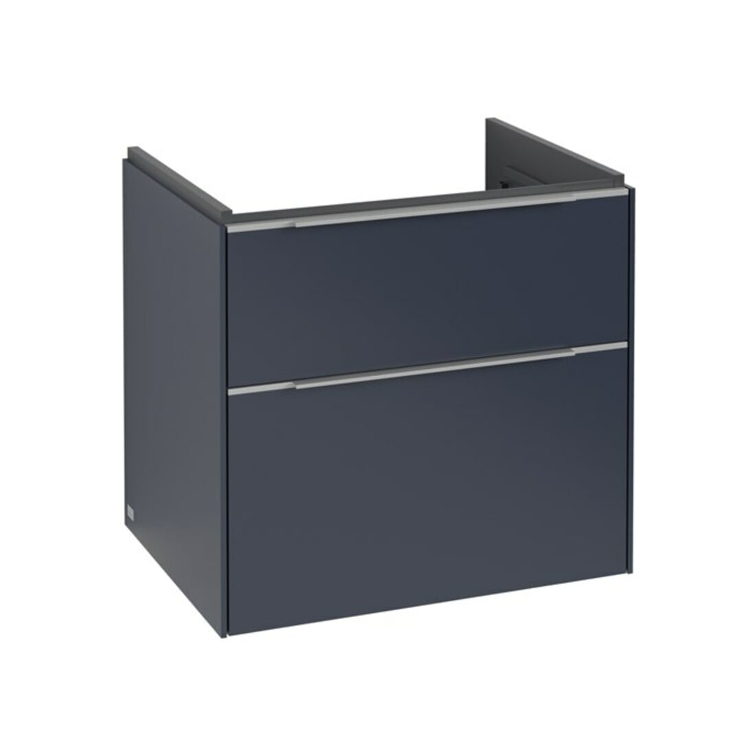 V&B Waschtischunterschrank Subway 3.0 62,2x57,6x47,8cm, m LE/Gr AL gl, Mar bl.