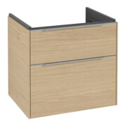 V&B Waschtischunterschrank Subway 3.0 62,2x57,6x47,8cm, m LE/Gr AL gl, Nord Oa