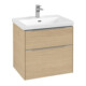 V&B Waschtischunterschrank Subway 3.0 62,2x57,6x47,8cm, m LE/Gr AL gl, Nord Oa-3