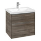 V&B Waschtischunterschrank Subway 3.0 62,2x57,6x47,8cm, m LE/Gr Alu gl, st. Oa-1