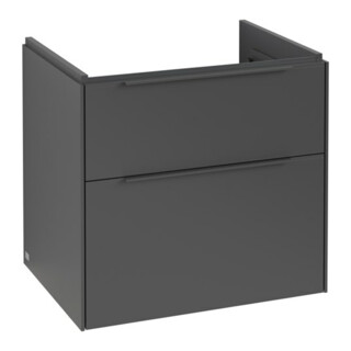 V&B Waschtischunterschrank Subway 3.0 62,2x57,6x47,8cm, m LE/Gr mon., graph.