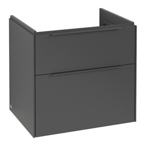 V&B Waschtischunterschrank Subway 3.0 62,2x57,6x47,8cm, m LE/Gr mon., graph.
