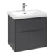 V&B Waschtischunterschrank Subway 3.0 62,2x57,6x47,8cm, m LE/Gr mon., graph.-4