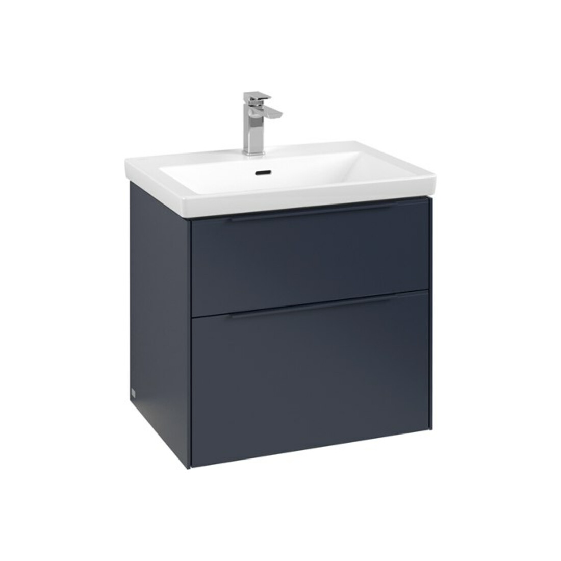 V&B Waschtischunterschrank Subway 3.0 62,2x57,6x47,8cm, m LE/Gr mon., Mar bl.