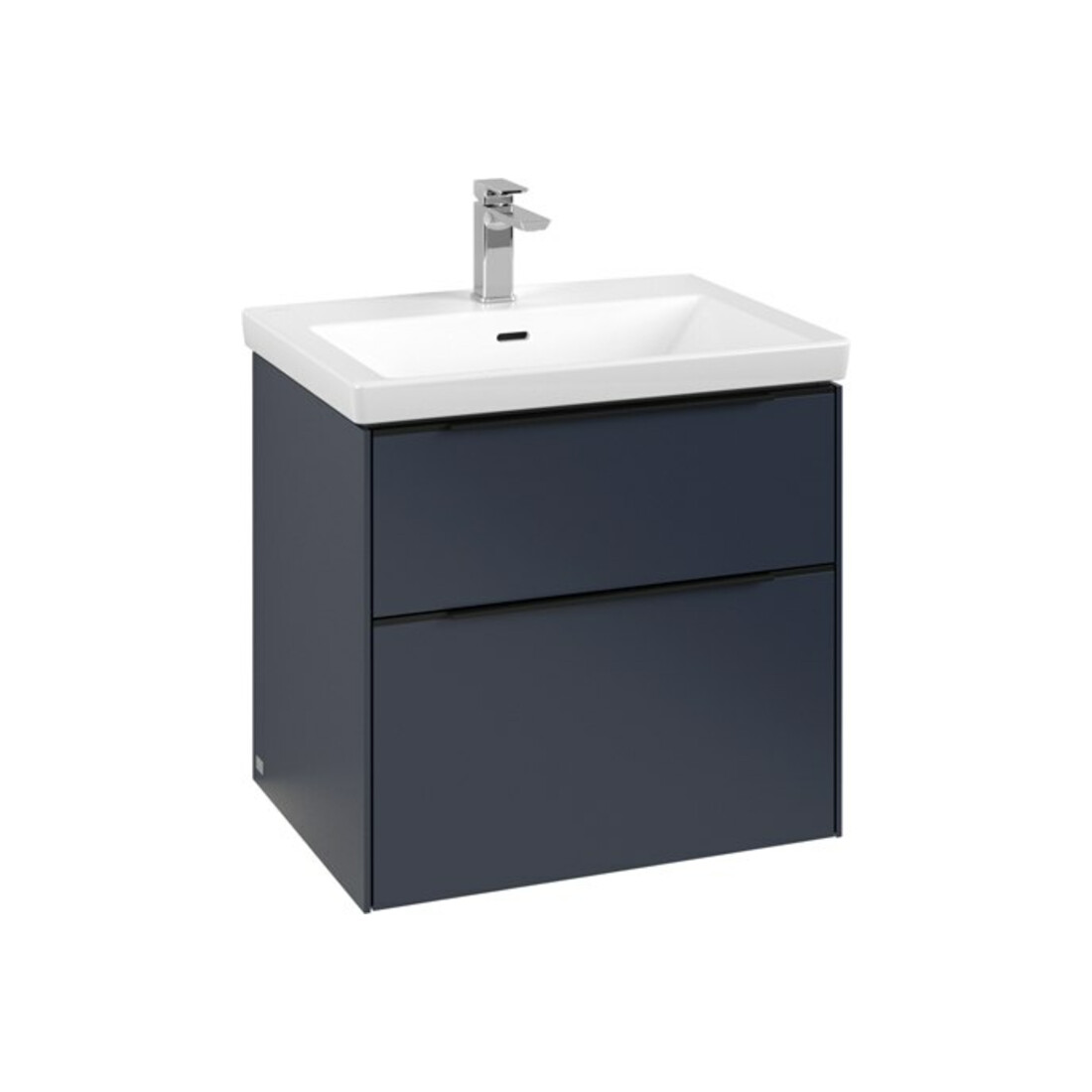 V&B Waschtischunterschrank Subway 3.0 62,2x57,6x47,8cm, m LE/Gr vo b, Mar bl.
