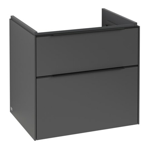 V&B Waschtischunterschrank Subway 3.0 62,2x57,6x47,8cm, m LE/Gr vo bla, graph.
