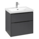 V&B Waschtischunterschrank Subway 3.0 62,2x57,6x47,8cm, m LE/Gr vo bla, graph.-3