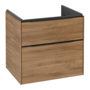 V&B Waschtischunterschrank Subway 3.0 62,2x57,6x47,8cm, m LE/Gr vo bla, Kan Oa