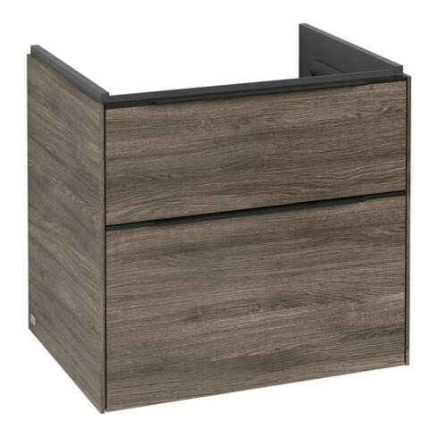 V&B Waschtischunterschrank Subway 3.0 62,2x57,6x47,8cm, m LE/Gr vo bla, st. Oa