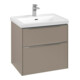 V&B Waschtischunterschrank Subway 3.0 62,2x57,6x47,8cm, m LED/Gr Alu gl, taupe-4