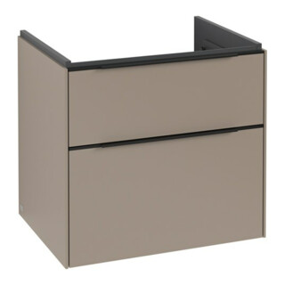 V&B Waschtischunterschrank Subway 3.0 62,2x57,6x47,8cm, m LED/Gr volc bla, Tau