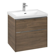 V&B Waschtischunterschrank Subway 3.0 62,2x57,6x47,8cm, o LE/Gr AL g, Ariz. Oa