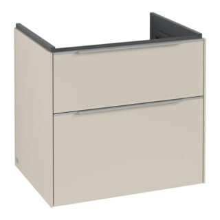 V&B Waschtischunterschrank Subway 3.0 62,2x57,6x47,8cm, o LE/Gr AL g, cashm Gr