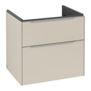 V&B Waschtischunterschrank Subway 3.0 62,2x57,6x47,8cm, o LE/Gr AL g, cashm Gr