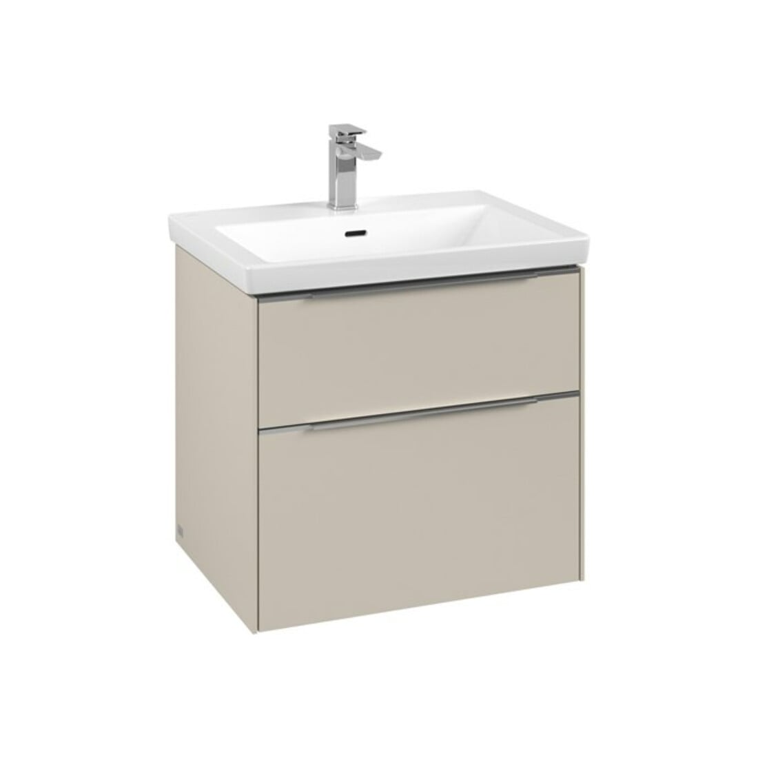 V&B Waschtischunterschrank Subway 3.0 62,2x57,6x47,8cm, o LE/Gr AL g, cashm Gr