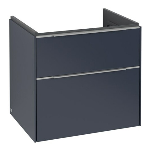 V&B Waschtischunterschrank Subway 3.0 62,2x57,6x47,8cm, o LE/Gr AL gl, Mar bl.