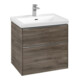 V&B Waschtischunterschrank Subway 3.0 62,2x57,6x47,8cm, o LE/Gr Alu gl, st. Oa-1