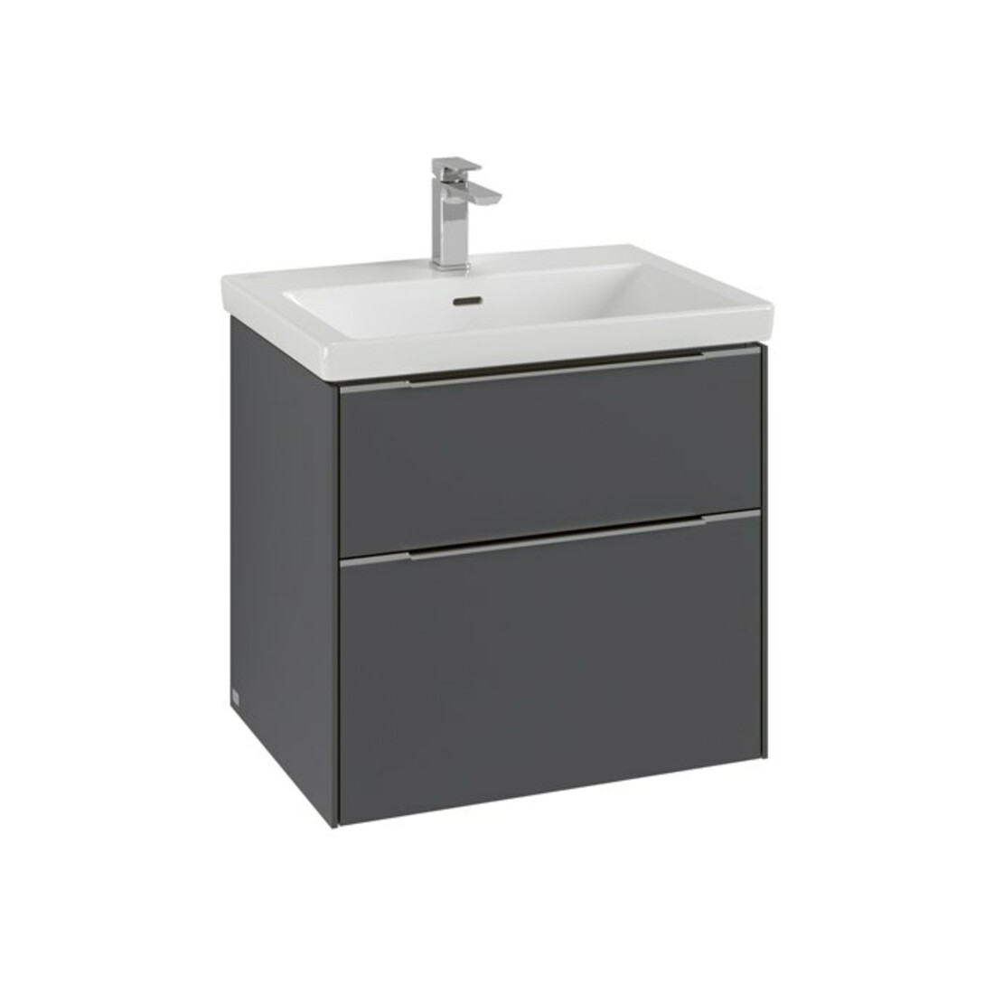 V&B Waschtischunterschrank Subway 3.0 62,2x57,6x47,8cm, o LE/Gr mon., graph.