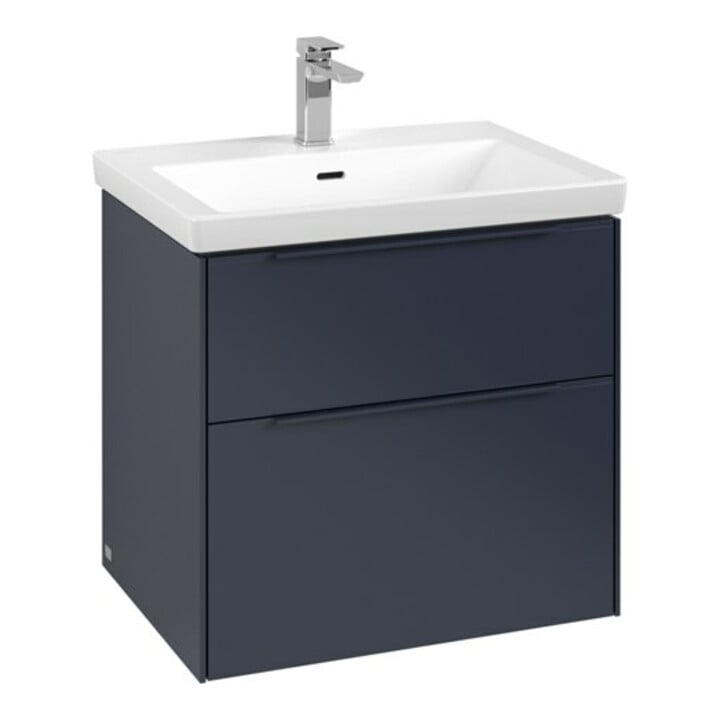 V&B Waschtischunterschrank Subway 3.0 62,2x57,6x47,8cm, o LE/Gr mon., Mar bl.