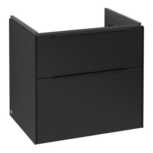 V&B Waschtischunterschrank Subway 3.0 62,2x57,6x47,8cm, o LE/Gr vo b, volc bla