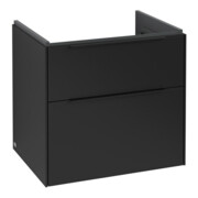 V&B Waschtischunterschrank Subway 3.0 62,2x57,6x47,8cm, o LE/Gr vo b, volc bla