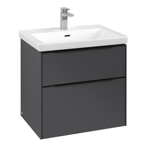 V&B Waschtischunterschrank Subway 3.0 62,2x57,6x47,8cm, o LE/Gr vo bla, graph.