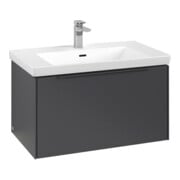V&B Waschtischunterschrank Subway 3.0 77,2x42,9x47,8cm, m LE/Gr mon., graph.-3