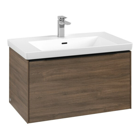 V&B Waschtischunterschrank Subway 3.0 77,2x42,9x47,8cm, m LE/Gr vo b, Ariz. Oa