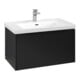 V&B Waschtischunterschrank Subway 3.0 77,2x42,9x47,8cm, m LE/Gr vo b, volc bla-1