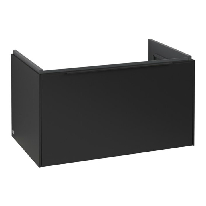 V&B Waschtischunterschrank Subway 3.0 77,2x42,9x47,8cm, m LE/Gr vo b, volc bla