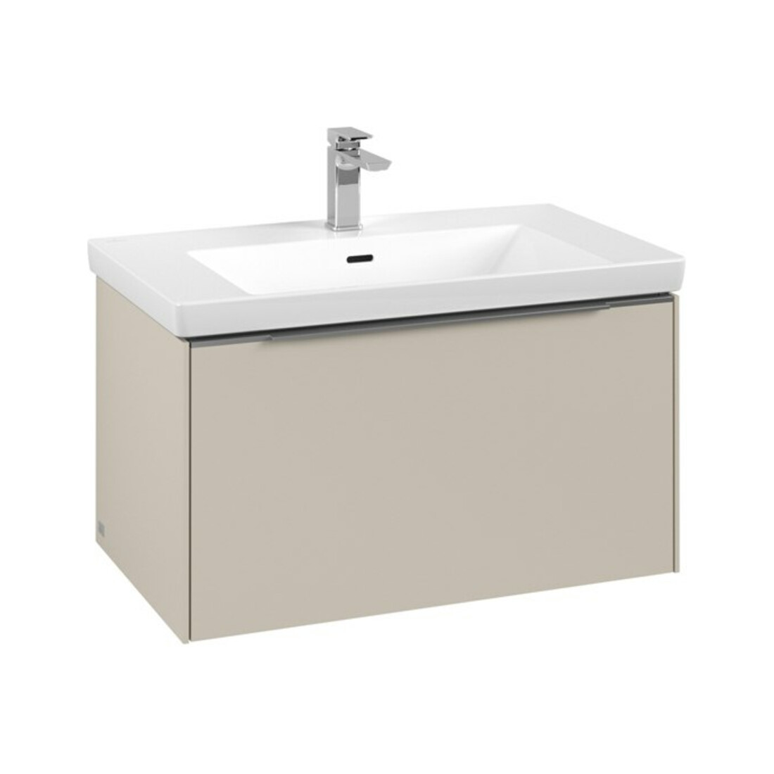 V&B Waschtischunterschrank Subway 3.0 77,2x42,9x47,8cm, o LE/Gr AL g, cashm Gr