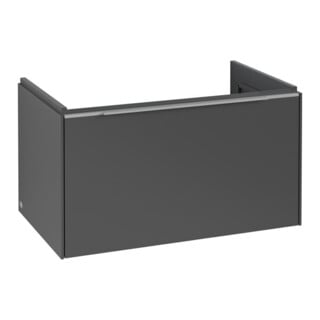 V&B Waschtischunterschrank Subway 3.0 77,2x42,9x47,8cm, o LE/Gr Alu gl, graph.