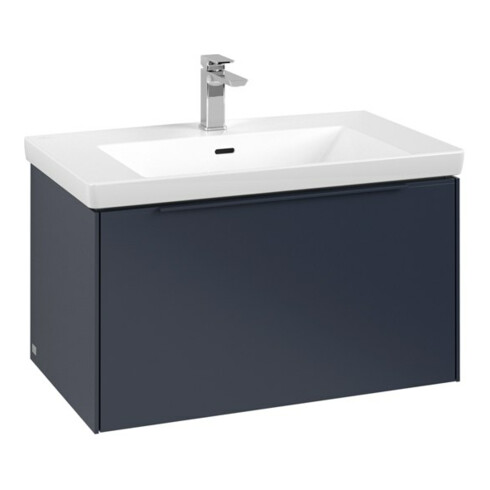V&B Waschtischunterschrank Subway 3.0 77,2x42,9x47,8cm, o LE/Gr mon., Mar bl.