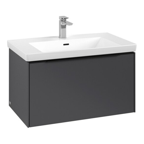 V&B Waschtischunterschrank Subway 3.0 77,2x42,9x47,8cm, o LE/Gr vo bla, graph.