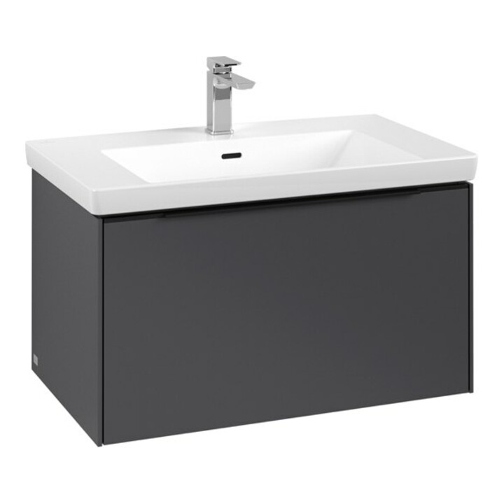 V&B Waschtischunterschrank Subway 3.0 77,2x42,9x47,8cm, o LE/Gr vo bla, graph.