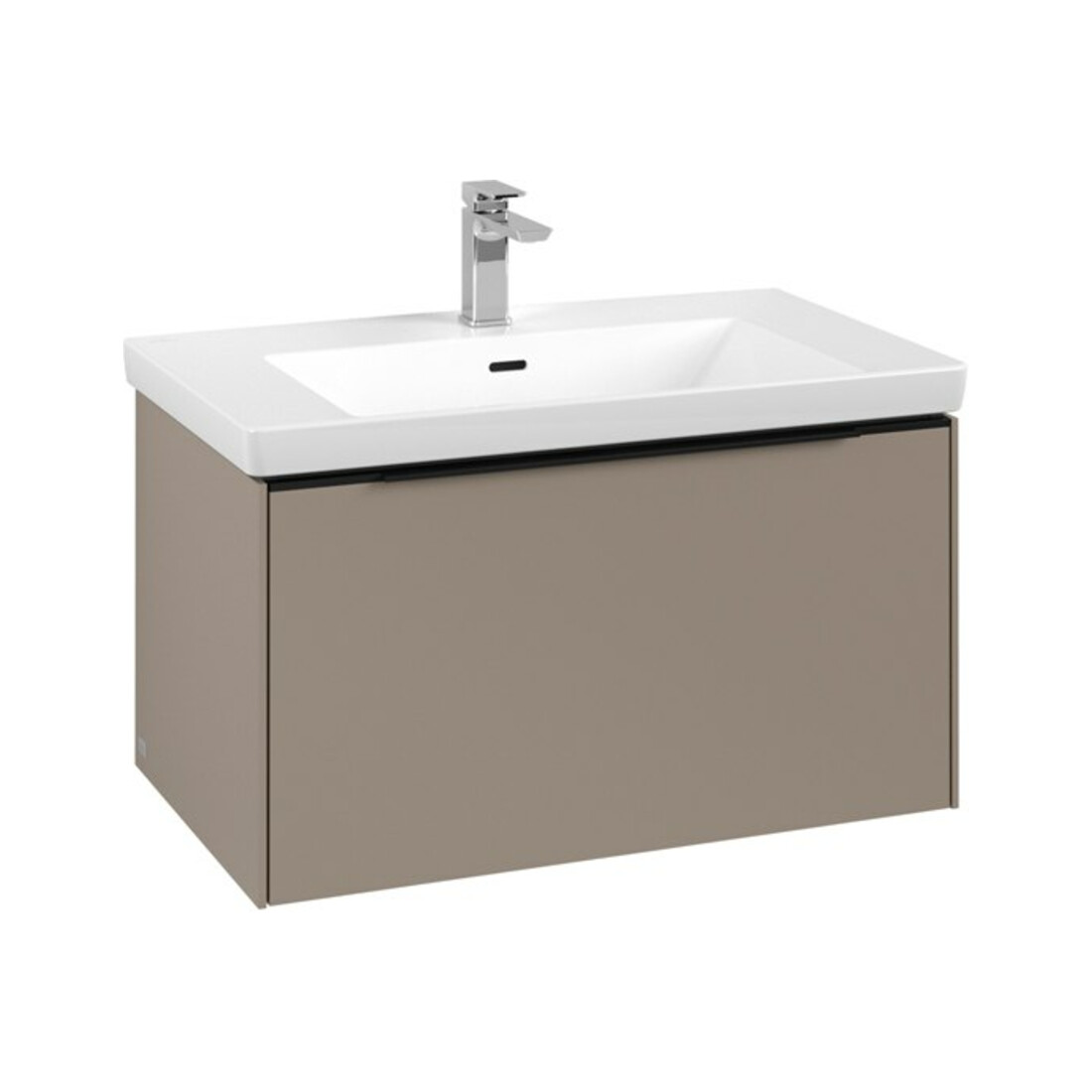 V&B Waschtischunterschrank Subway 3.0 77,2x42,9x47,8cm, o LED/Gr volc bla, Tau