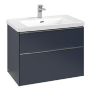 V&B Waschtischunterschrank Subway 3.0 77,2x57,6x47,8cm, m LE/Gr AL gl, Mar bl.