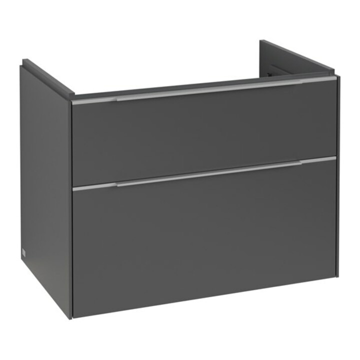 V&B Waschtischunterschrank Subway 3.0 77,2x57,6x47,8cm, m LE/Gr Alu gl, graph.