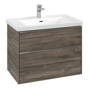 V&B Waschtischunterschrank Subway 3.0 77,2x57,6x47,8cm, m LE/Gr Alu gl, st. Oa-4