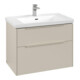 V&B Waschtischunterschrank Subway 3.0 77,2x57,6x47,8cm, m LE/Gr mon., cashm Gr-1