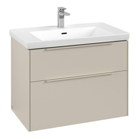 V&B Waschtischunterschrank Subway 3.0 77,2x57,6x47,8cm, m LE/Gr mon., cashm Gr