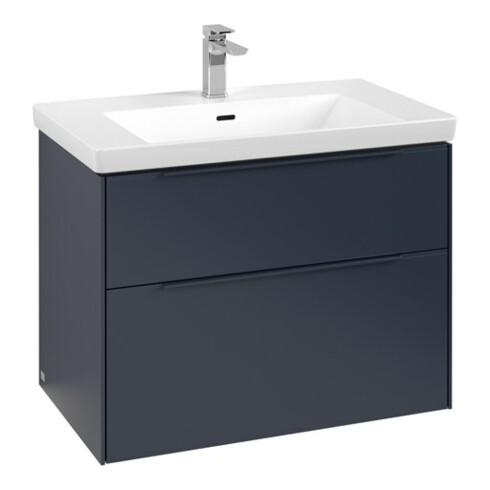 V&B Waschtischunterschrank Subway 3.0 77,2x57,6x47,8cm, m LE/Gr mon., Mar bl.